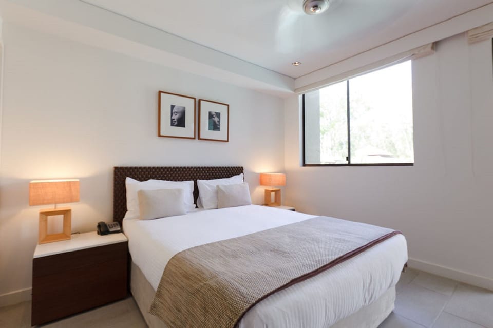 Luxury Apartment, 2 Bedrooms, Balcony, Pool View | 2 bedrooms, in-room safe, individually furnished, desk
