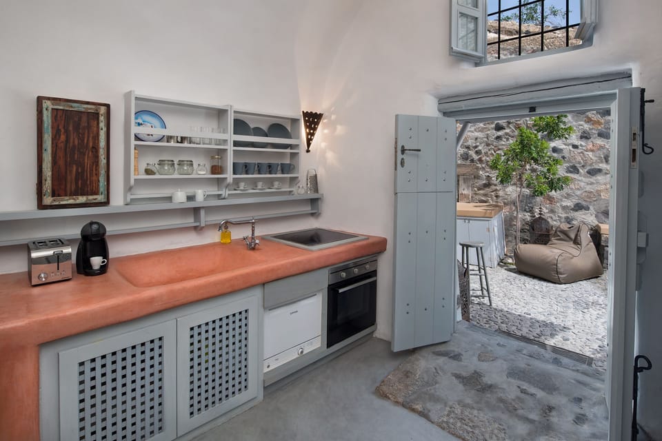 Premium Villa, 2 Bedrooms, Patio with Hot Tub | Private kitchen | Fridge, microwave, oven, dishwasher