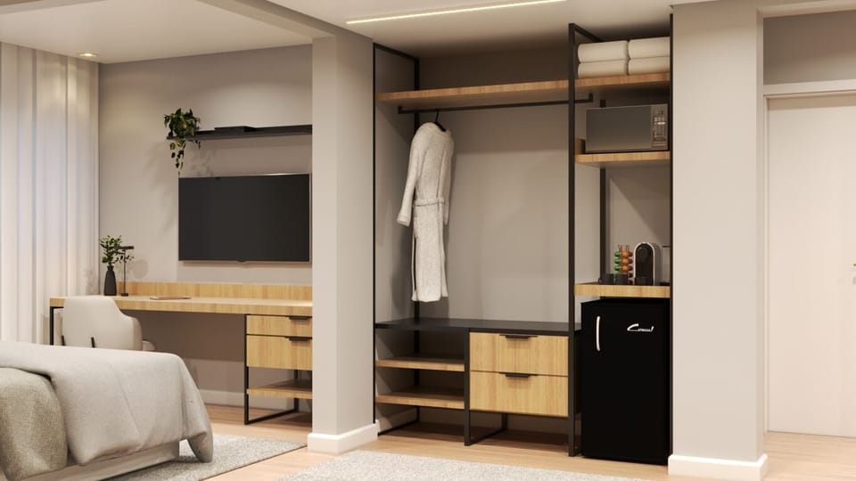Luxury Double Room, City View | Premium bedding, pillowtop beds, minibar, desk