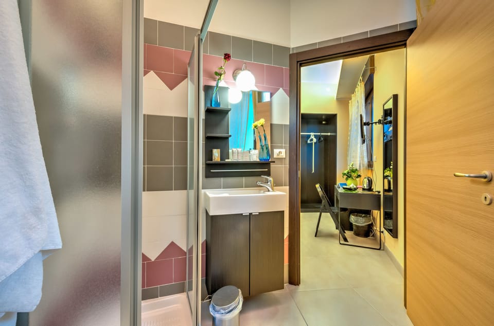 Classic Double Room | Bathroom | Shower, free toiletries, hair dryer, bidet