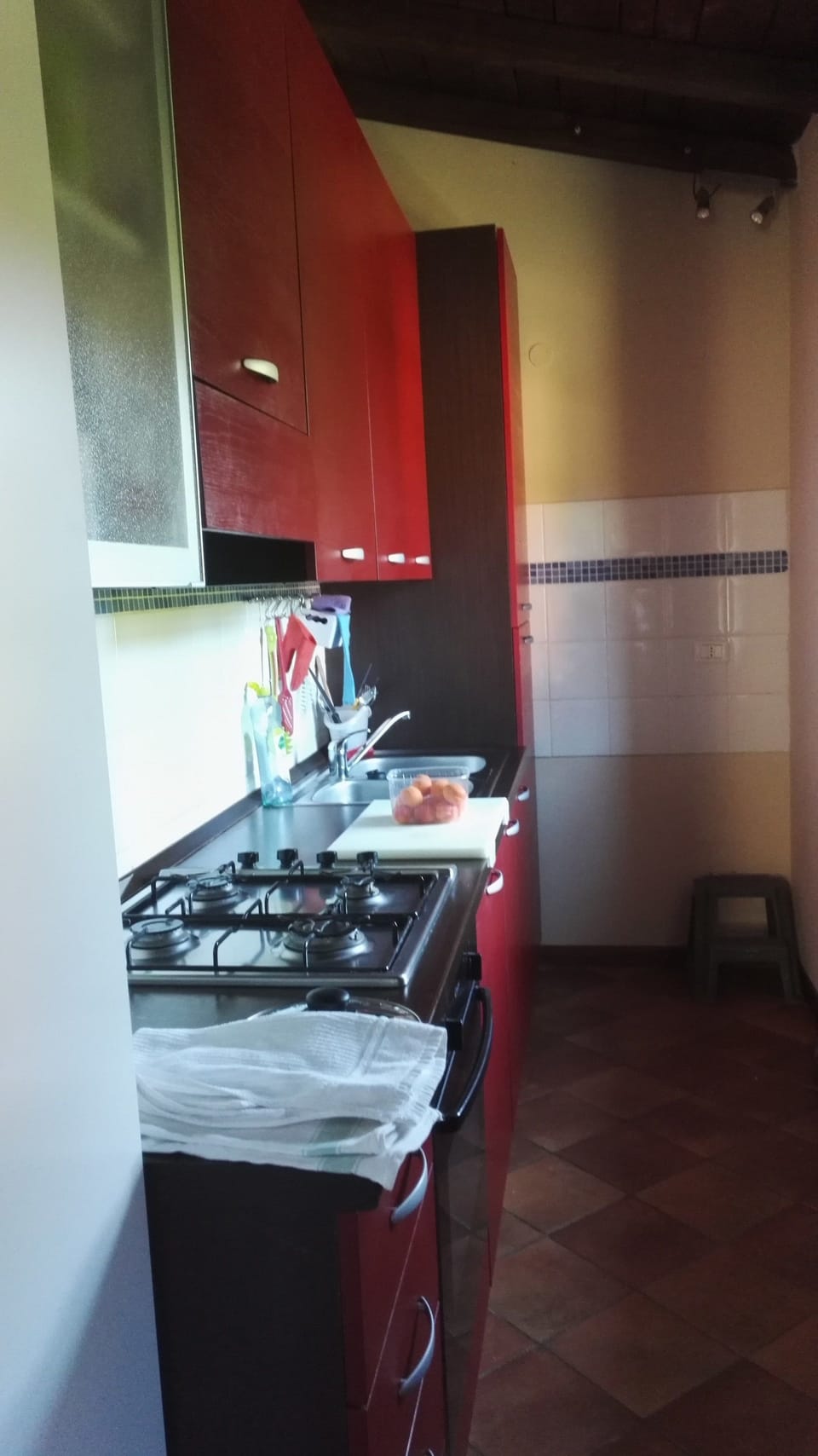 Apartment, 1 Bedroom, Pool View | Private kitchen