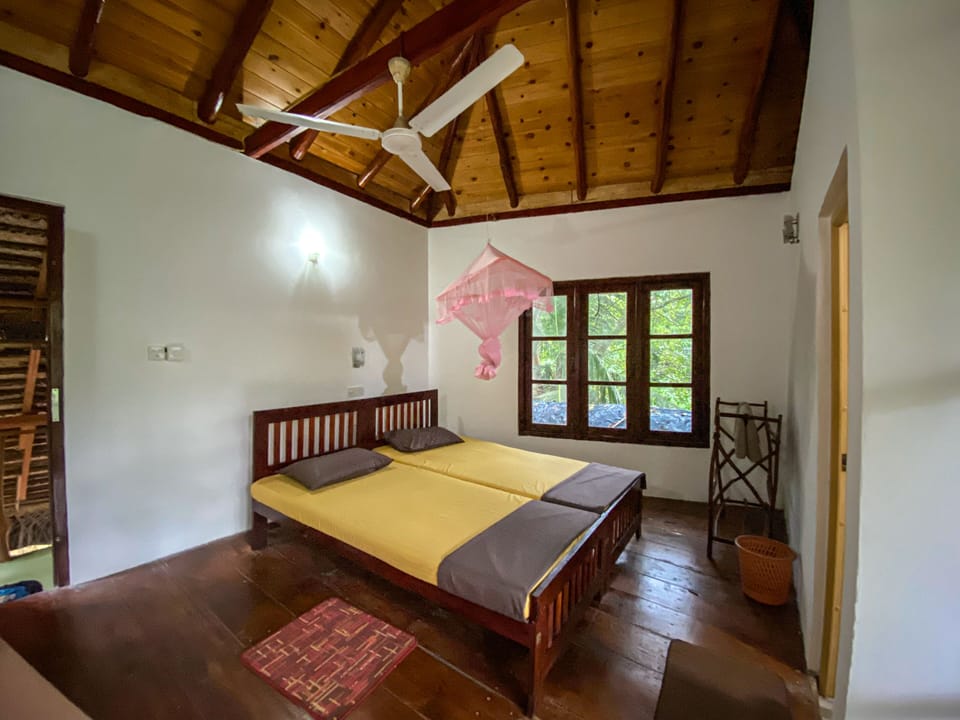 Standard Tree House, 1 Bedroom, Garden View, Garden Area | 1 bedroom, Egyptian cotton sheets, premium bedding, in-room safe