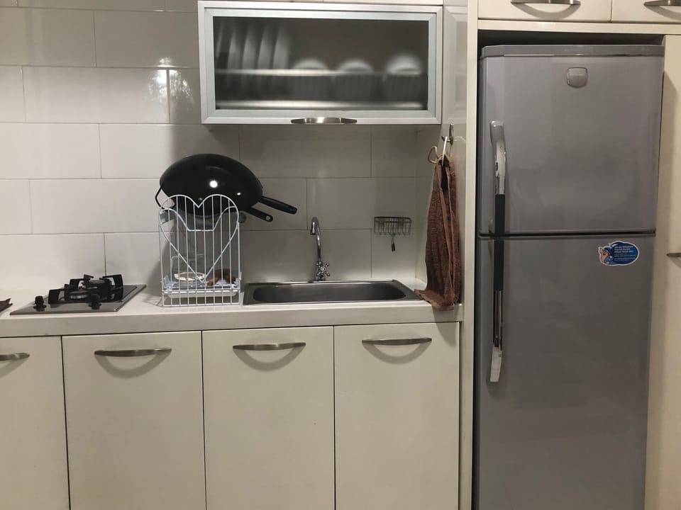 Economy Apartment, 2 Bedrooms, City View | Private kitchen | Fridge, microwave, stovetop, coffee/tea maker