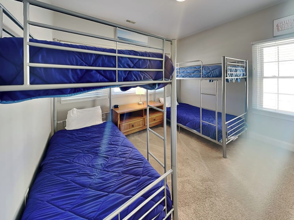 Fifth Bedroom -  (2) Twin/Twin Bunk Beds + Smart TV - Second Floor