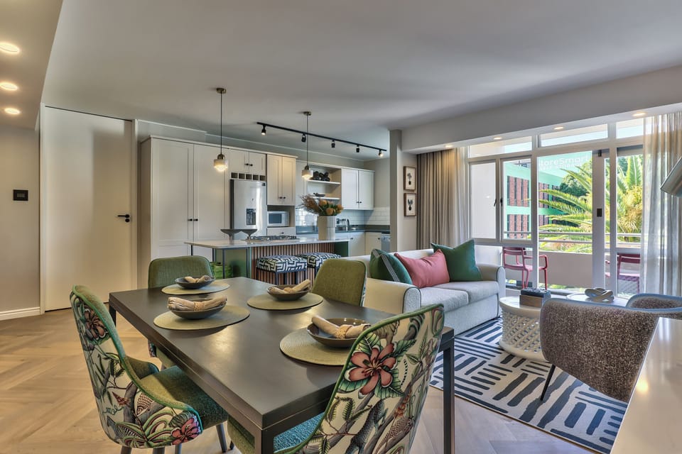 City Apartment, 1 King Bed with Sofa bed, Accessible | Living area | Flat-screen TV
