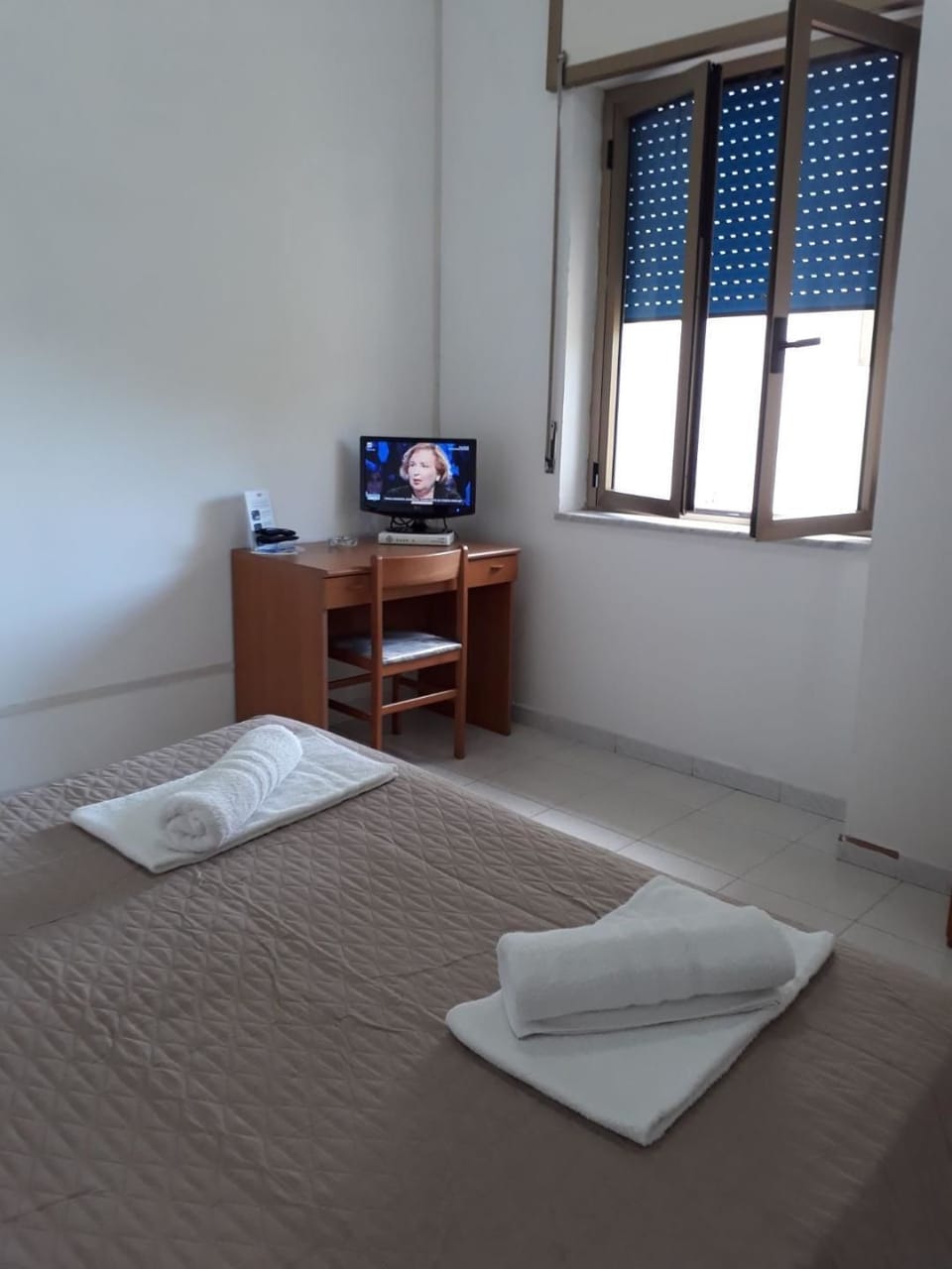 Desk, WiFi (free), bed sheets