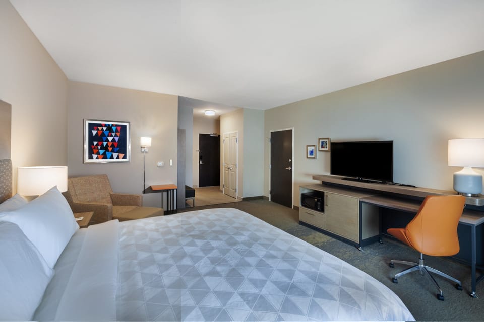 In-room safe, desk, blackout drapes, iron/ironing board