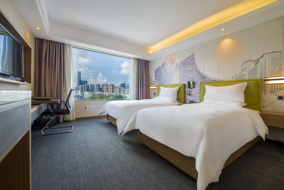 Superior Twin Room | Desk, blackout drapes, iron/ironing board, free WiFi
