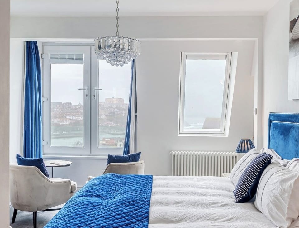 Luxury Double Room, Sea View | Premium bedding, individually decorated, individually furnished