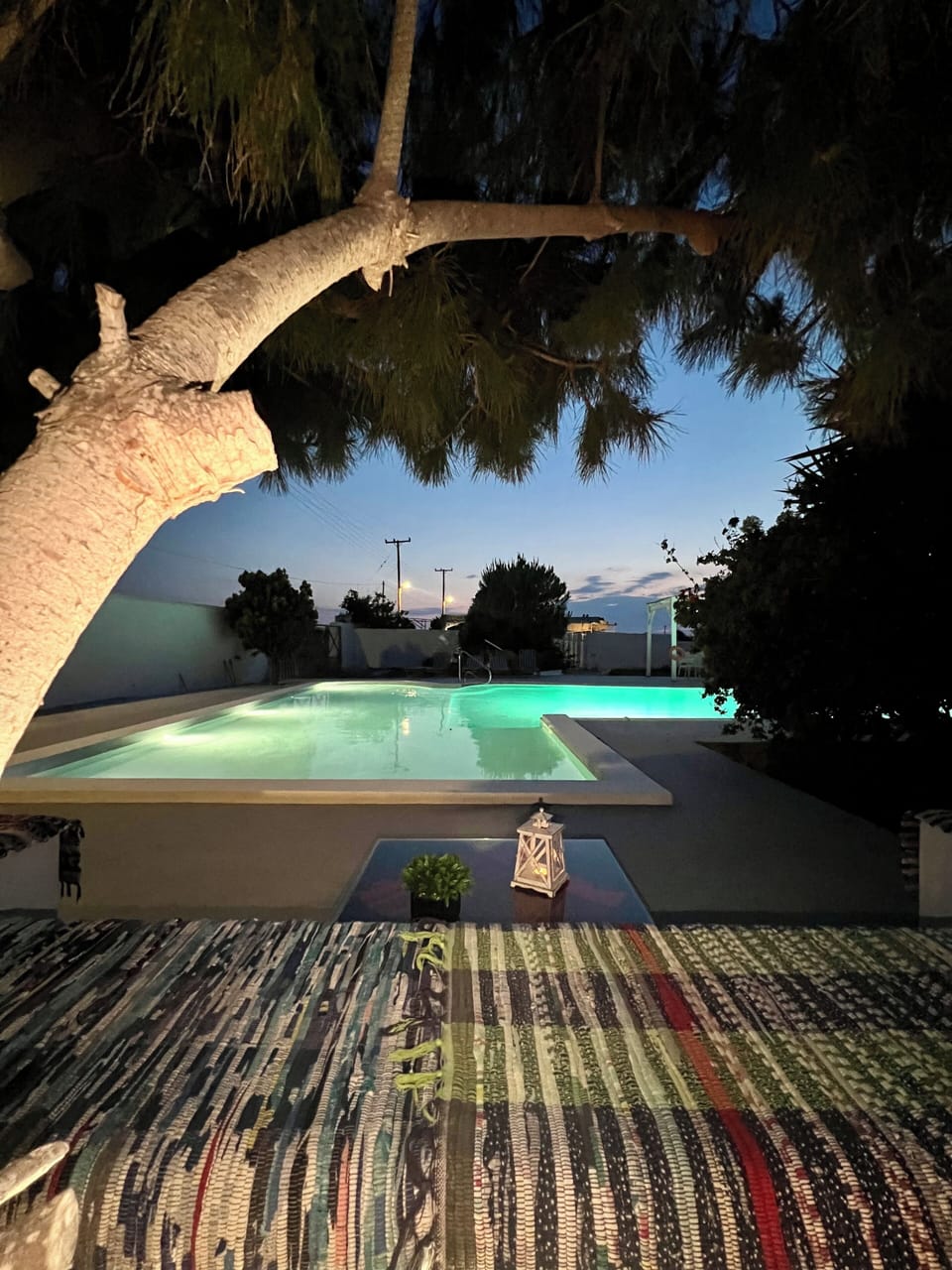 Seasonal outdoor pool