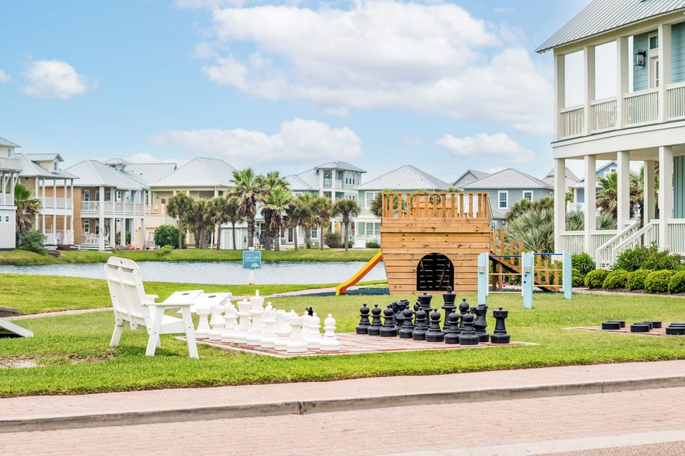 Pirate Ship Playground and Lawn Games
