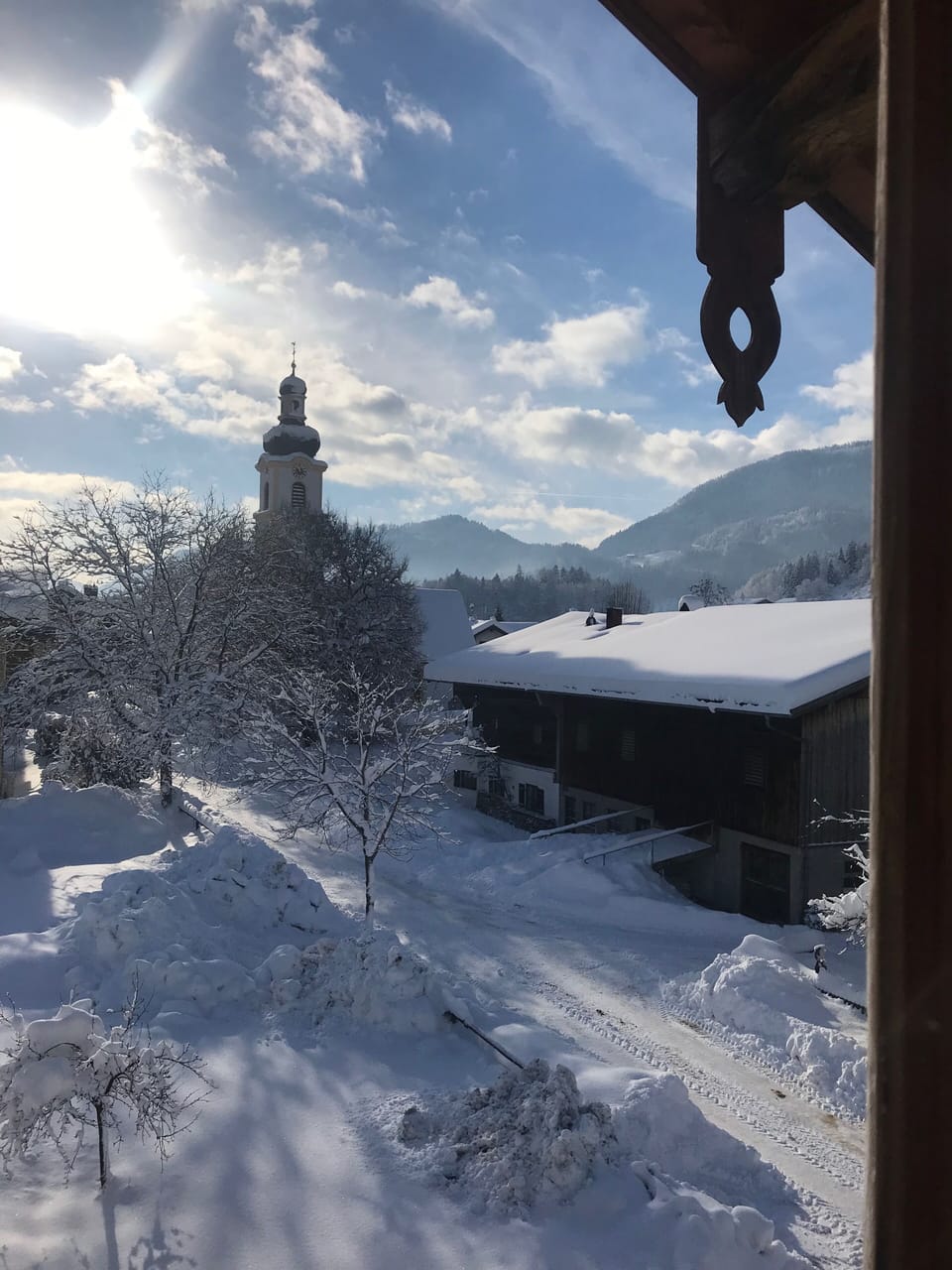 View from property