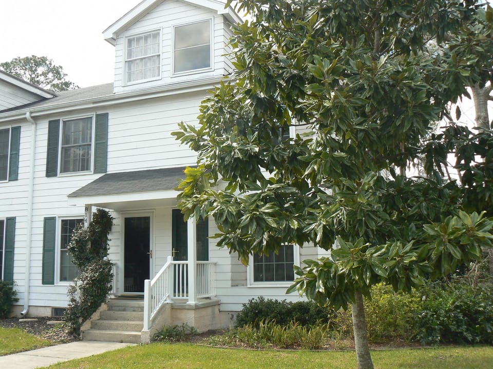 Front of our townhouse.