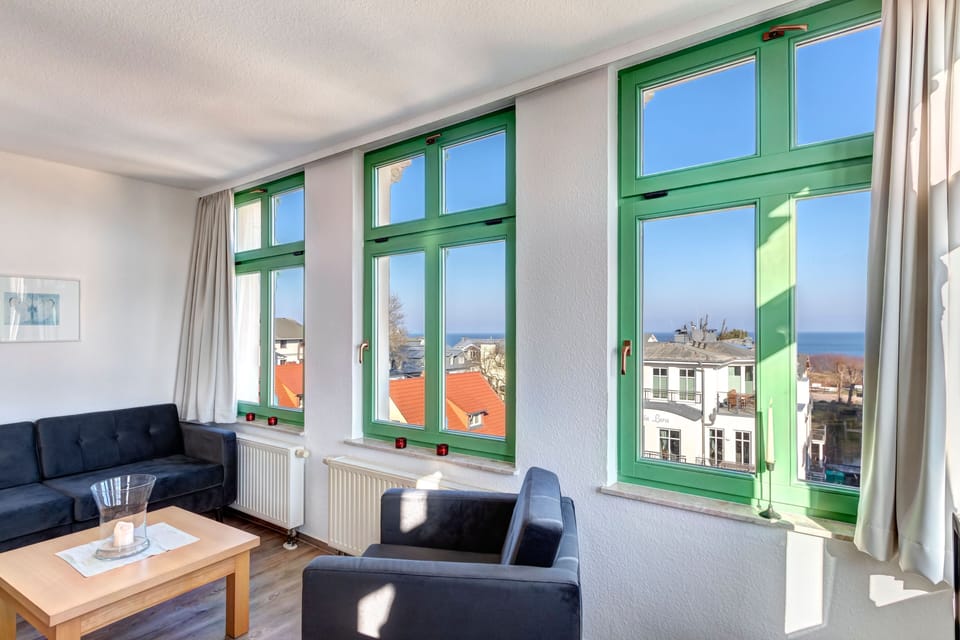 Villa Ostseewarte Whg. 17, BALKON, SEEBLICK, FAHRSTUHL - Villa Ostseewarte, Villa in Heringsdorf
