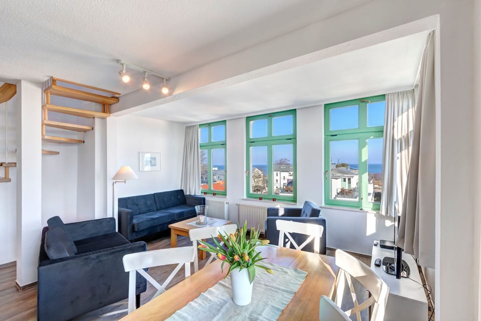 Villa Ostseewarte Whg. 17, BALKON, SEEBLICK, FAHRSTUHL - Villa Ostseewarte, Villa in Heringsdorf