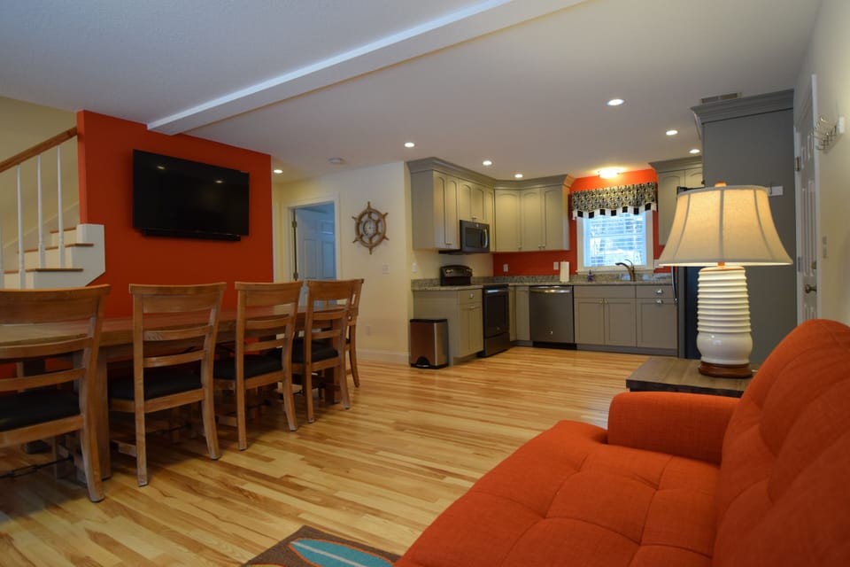 Large Kitchen with new appliances and everything you need for a wonderful meal.