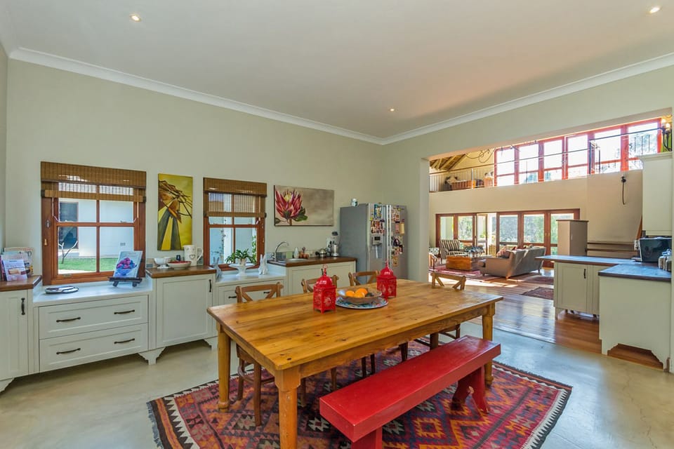 With a huge farm house kitchen, enjoy a lively breakfast to start your day.