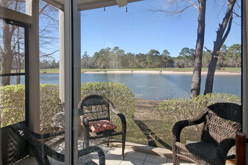 water & sunset views