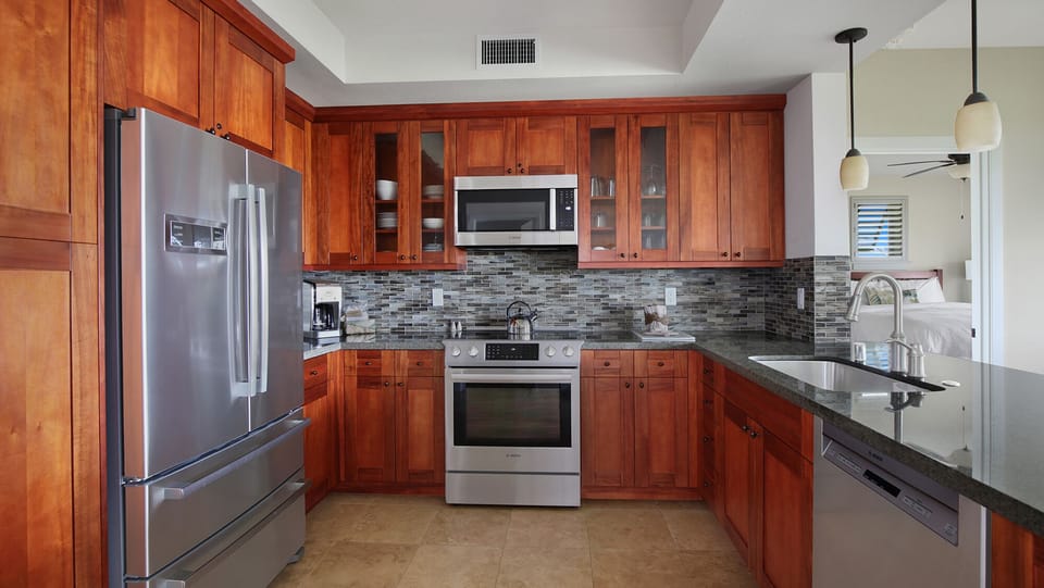 Pili Mai Resort at Poipu #08F - Fully Equipped Kitchen - Parrish Kauai