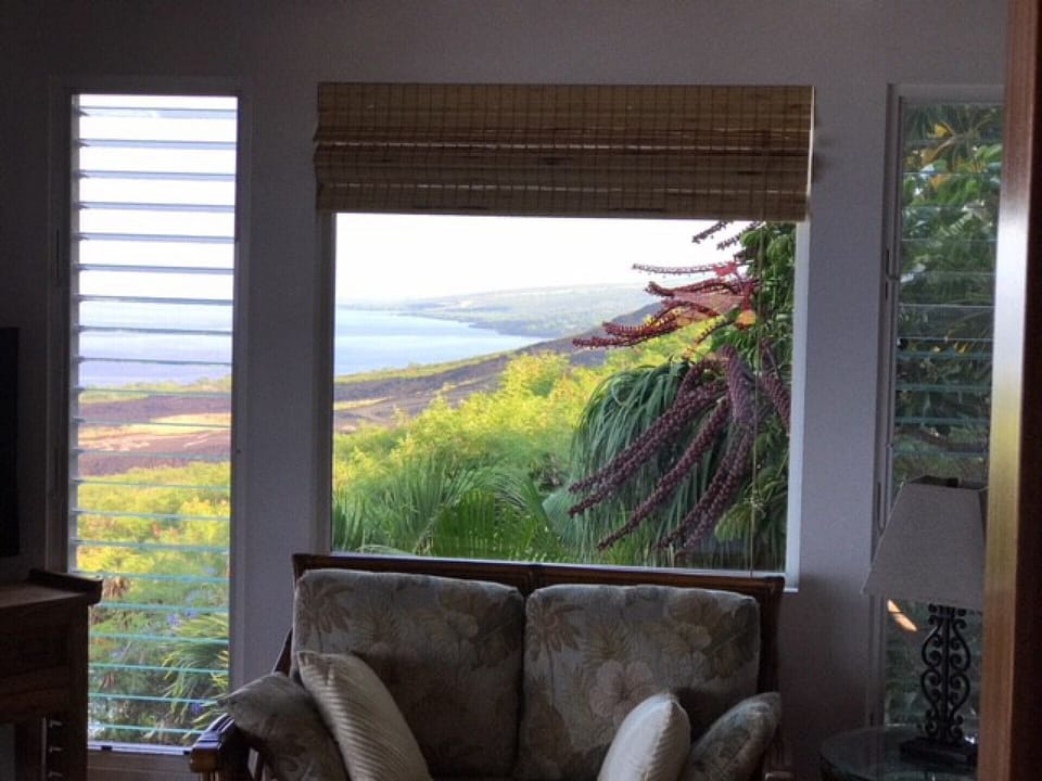 view of Captain Cook bay from within home