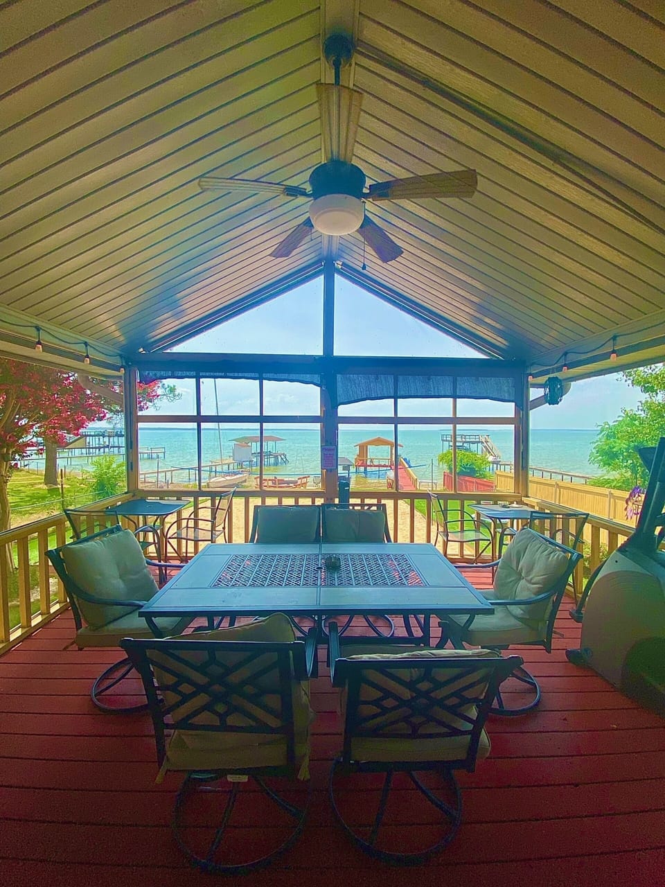 View from the deck