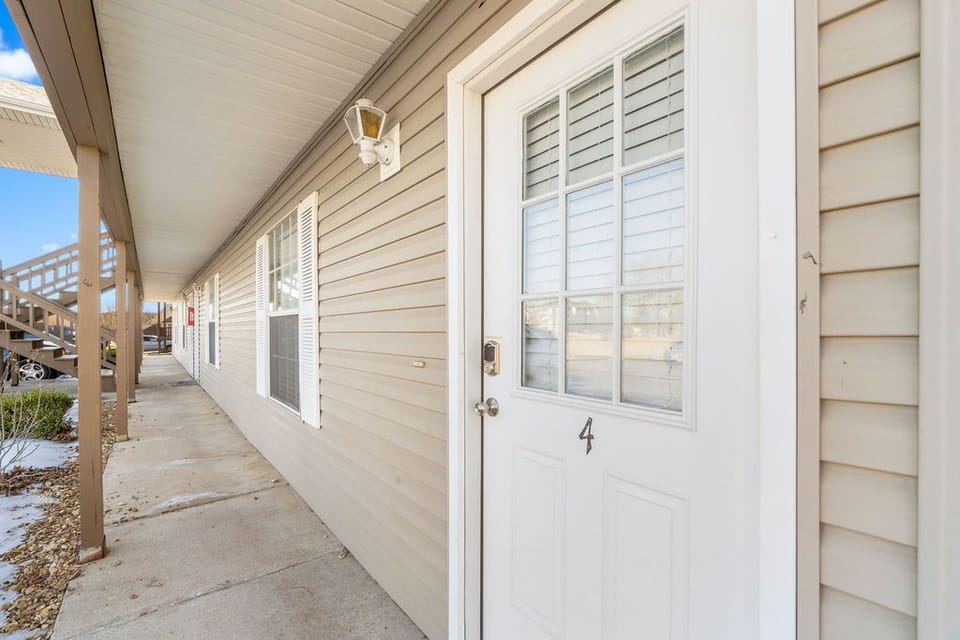 Convenient ground floor entrance, no stairs.