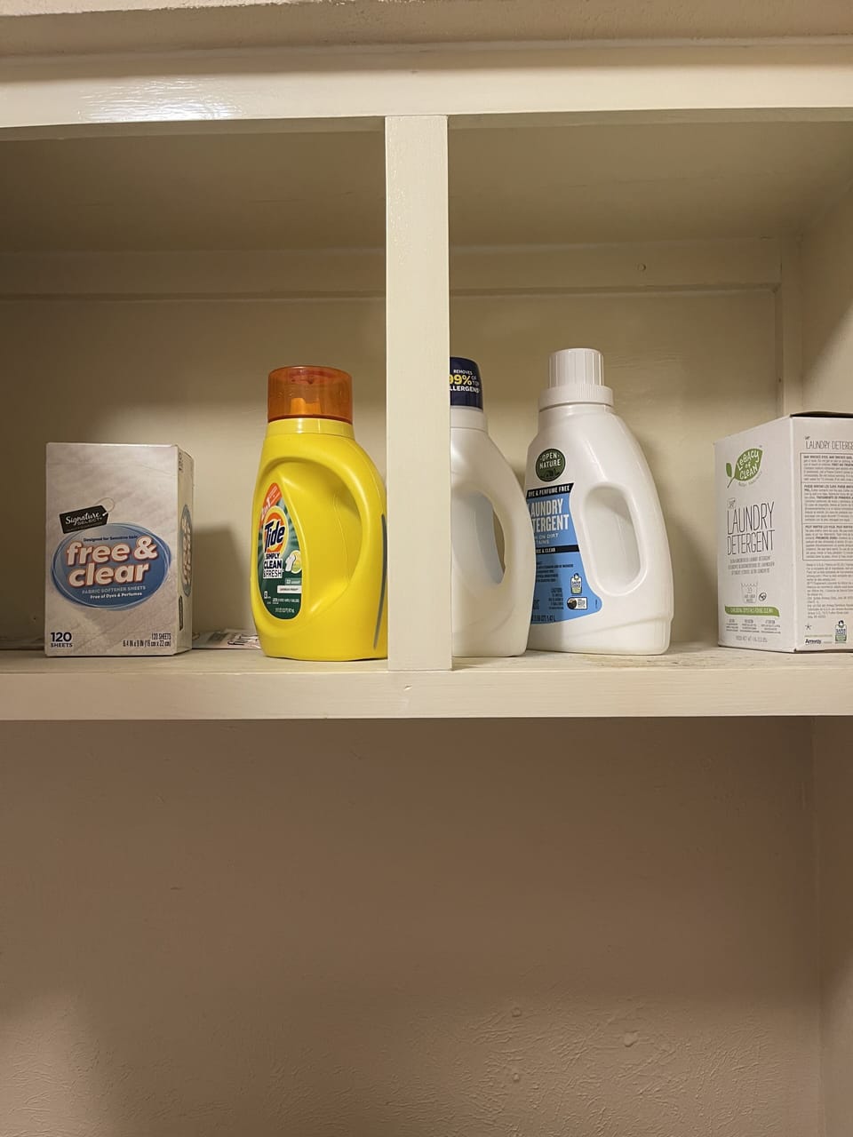 Laundry detergent provided