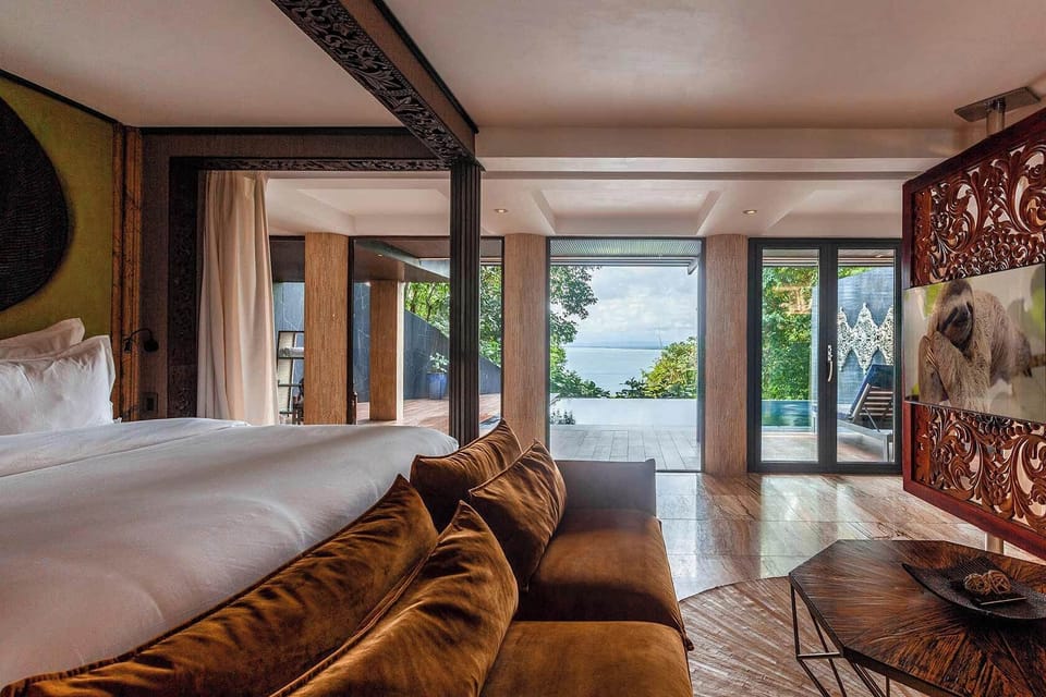 Luxury Villa, 1 King Bed, Private Pool | Egyptian cotton sheets, premium bedding, down comforters, minibar