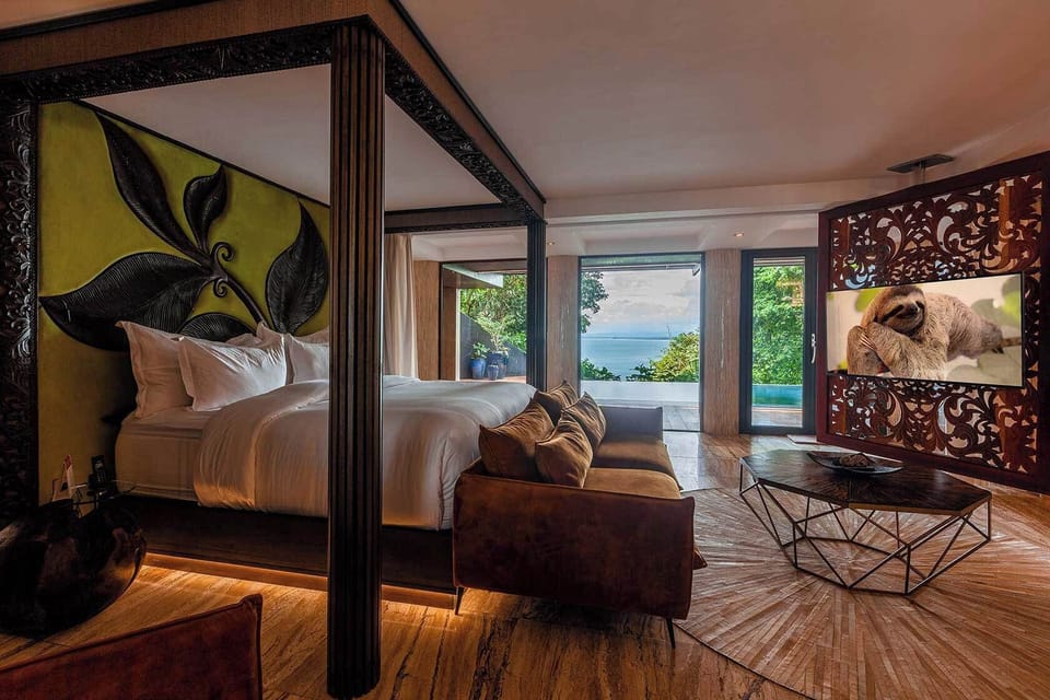 Luxury Villa, 1 King Bed, Private Pool | Egyptian cotton sheets, premium bedding, down comforters, minibar