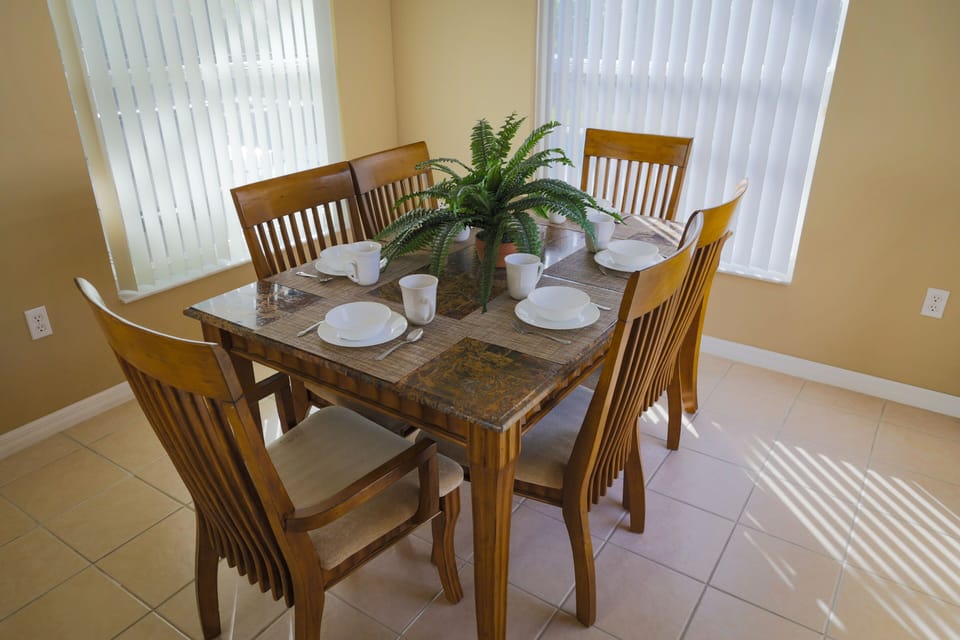 Main dining table