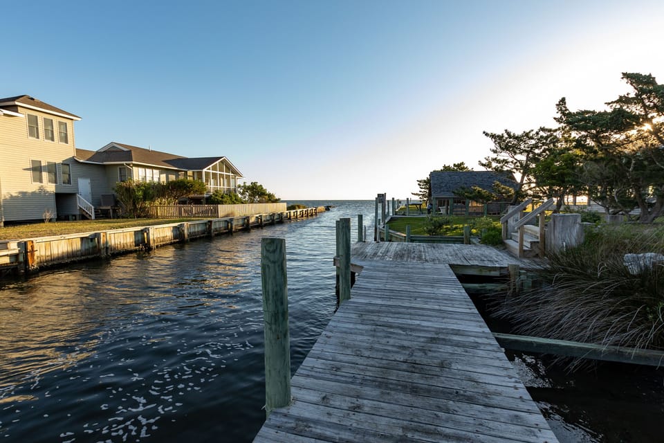 Canal leading to Pamlico Sound