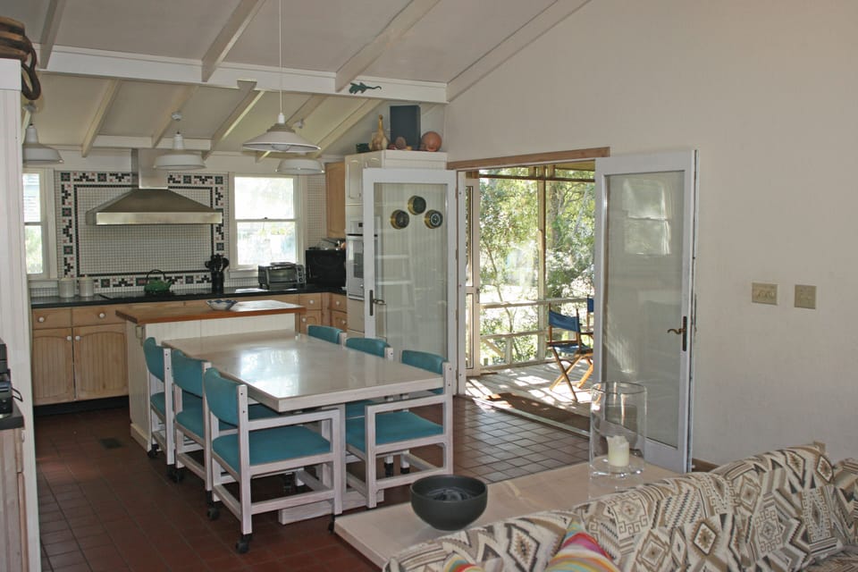 Dining Room and Rear Porch