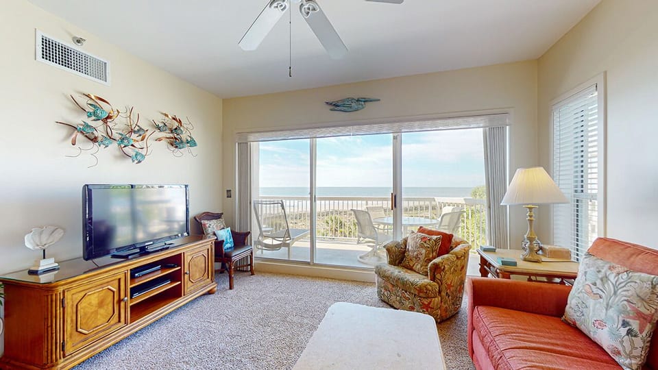 Living Room with Views of the Atlantic Ocean