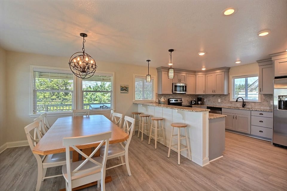 Kitchen and Dining Area, First Floor
