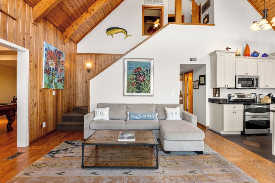 Living Room with Double Sleeper Sofa