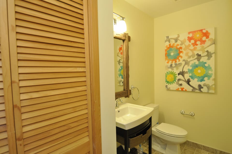 Half Bath, First Floor