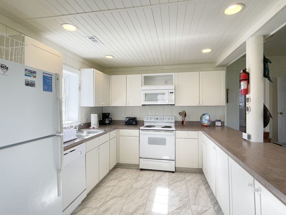 Kitchen, First Floor with Screened Porch Access