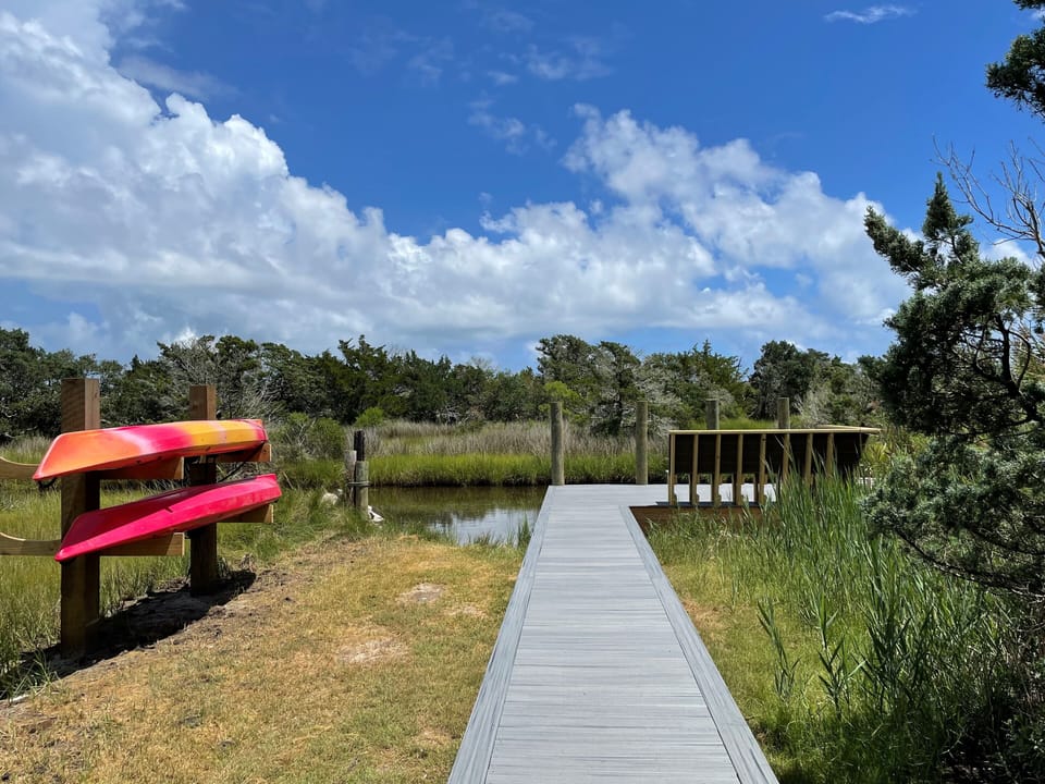 Walkway to Canal