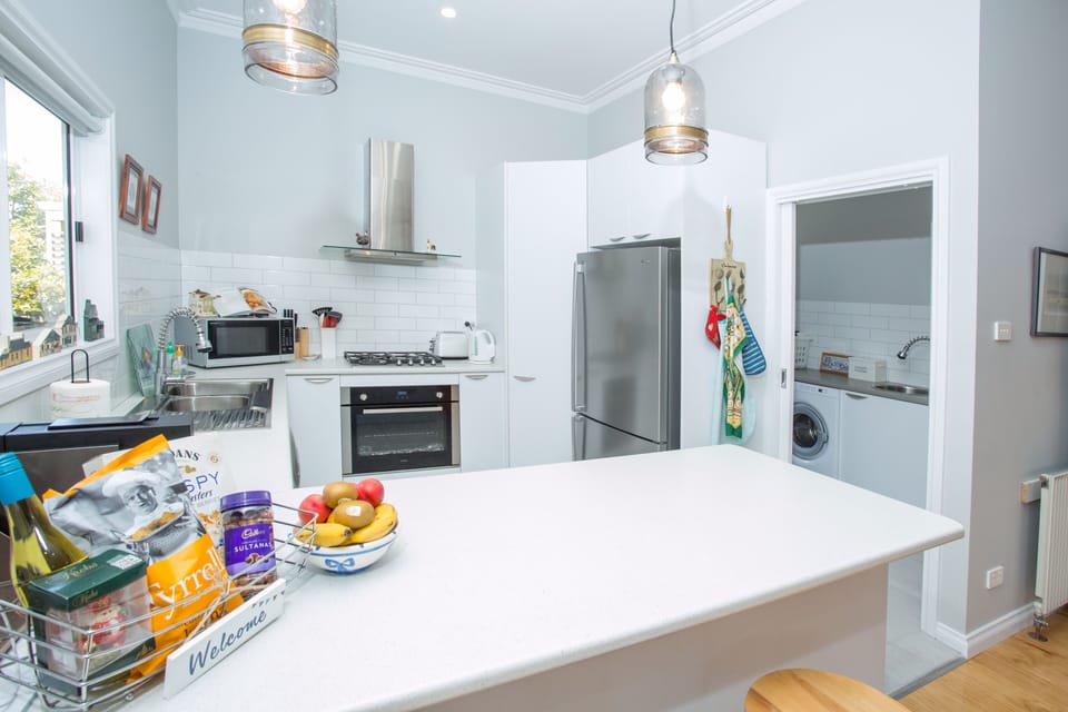 Family friendly well equipped kitchen
