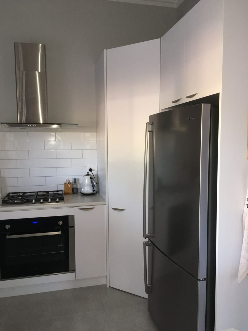 Kitchen with modern appliances 