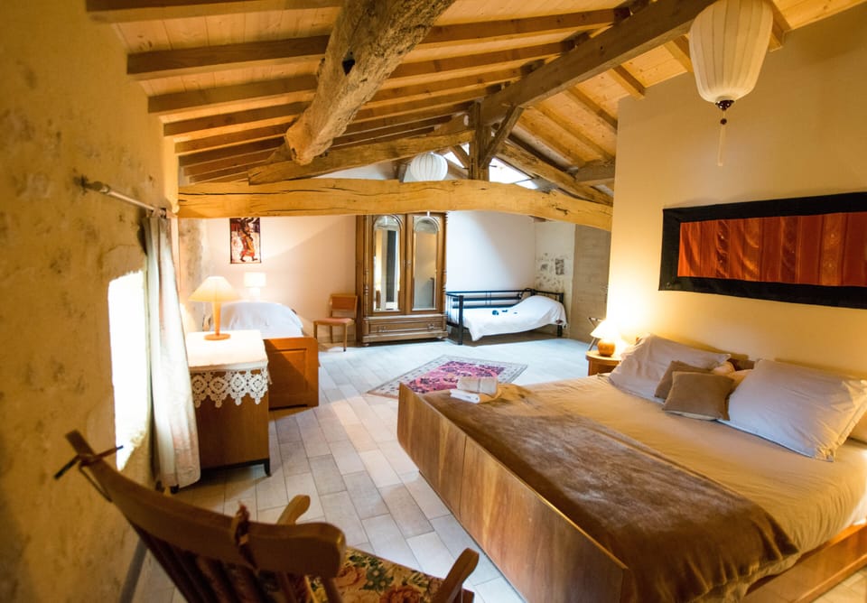 Family Room (Adrien) | Premium bedding, individually decorated, individually furnished, desk