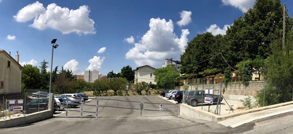 Free self parking, free valet parking