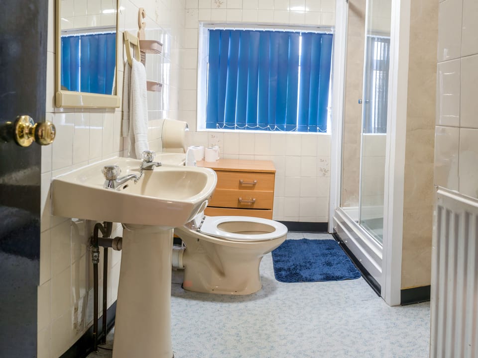 Shower, hair dryer