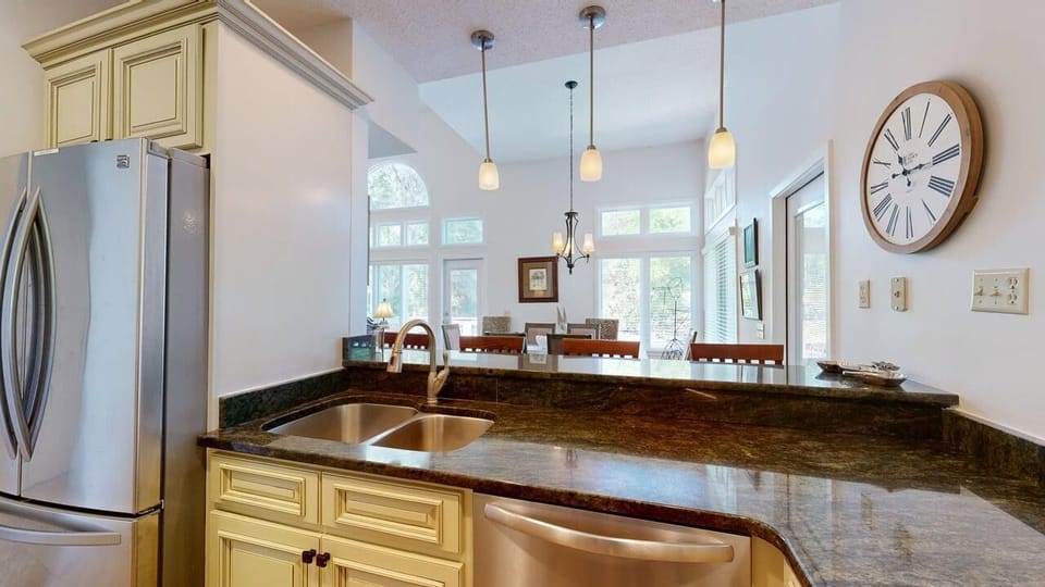 Kitchen with Bar Seating