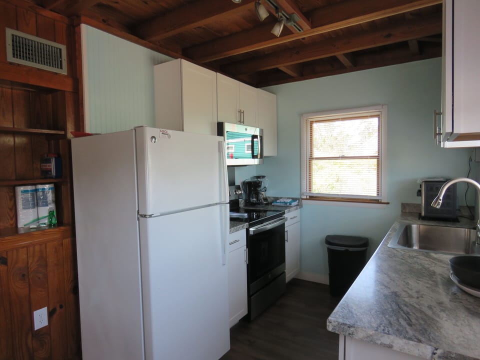 Fully stocked kitchen 