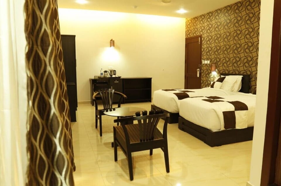 Minibar, desk, rollaway beds, free WiFi