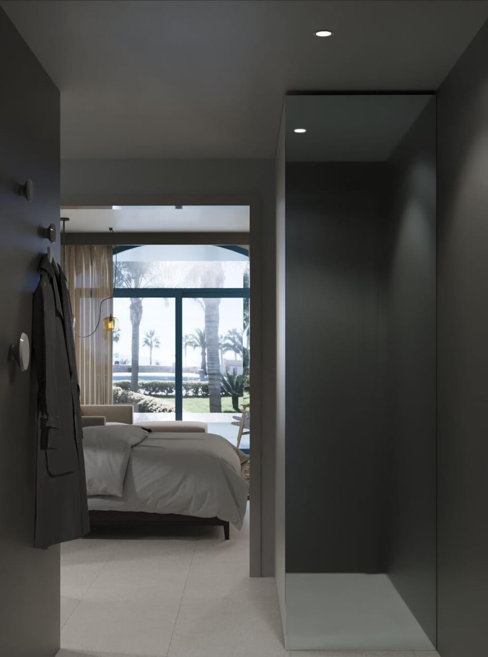 Premium Room, 1 King Bed, Pool Access, Garden Area (Adults Only) | Minibar, in-room safe, individually decorated, individually furnished