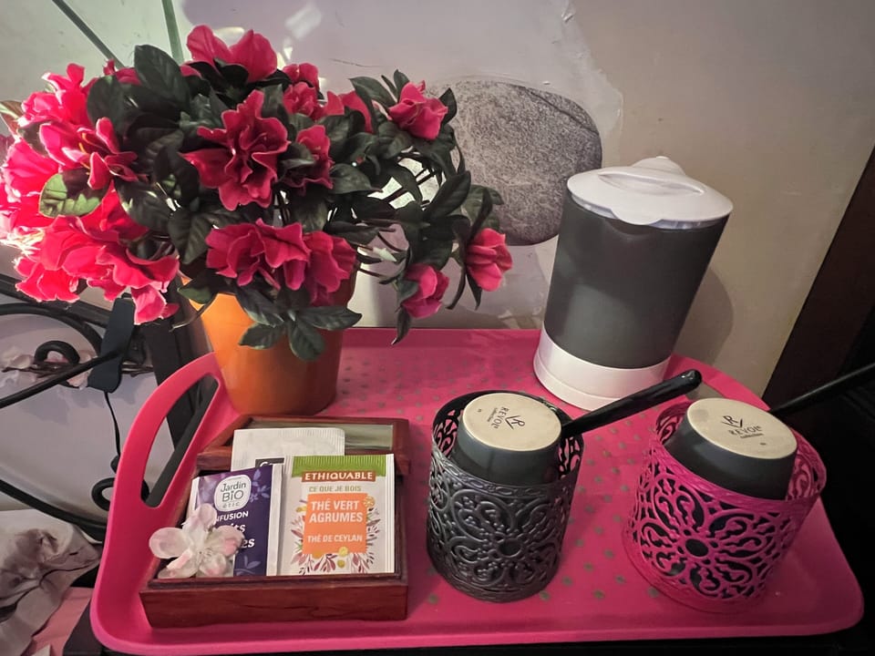 Romantic Double Room, Garden Area (Romance) | Coffee and/or coffee maker