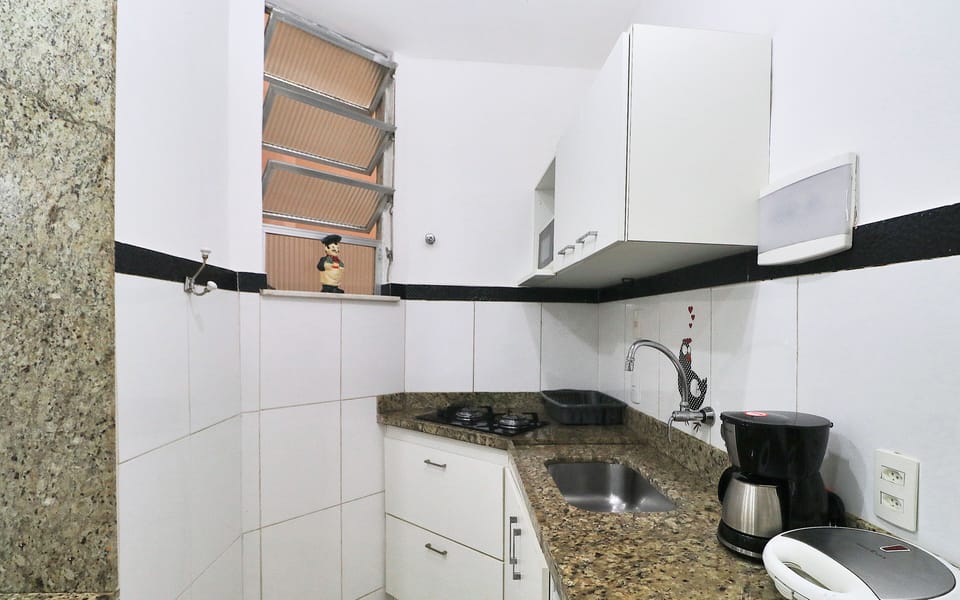 Apartment | Private kitchen | Fridge, microwave, stovetop, coffee/tea maker