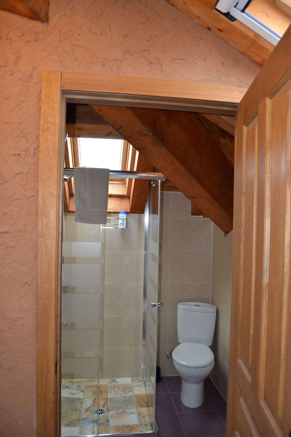 Twin Room, Mountain View | Bathroom | Shower, free toiletries, towels